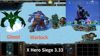 X Hero Siege 3.33, Ghost & Warlock Extreme, Level 4 Impossible ,8 ways Dual Hero