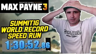 Summit1g's World Record Max Payne 3 Speedrun (1:30:52)