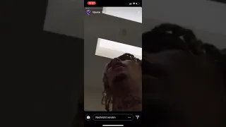 Lil Pump sippin‘ Lean and calling himself new Michael Jackson. Instagram Story 05.02.2019