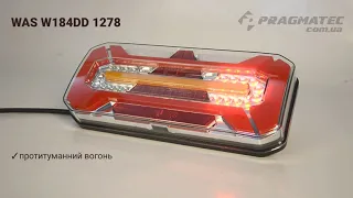 Ліхтар комбінований задній світлодіодний WAS W184DD 1278 DD LED