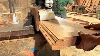 Ingenious Skills and Techniques Woodworking Workers // Extremely Beautiful Curved Wooden Furniture