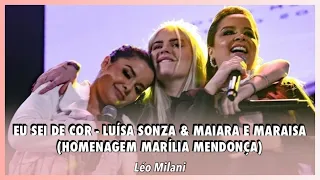 Luísa Sonza & Maiara e Maraisa - Eu Sei De Cor Ao Vivo (Homenagem Marilia Mendonça)