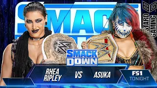 WWE 2K23 - Rhea Ripley Vs Asuka | WWE SmackDown