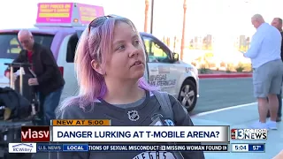 Fans concerned about steep seats at T-Mobile Arena