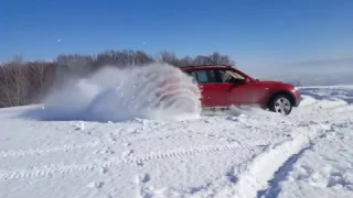 BMW X3 3.0sd biturbo winter snow fun