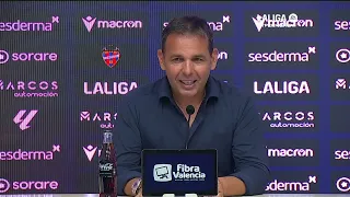 Rueda de prensa Levante UD vs RCD Espanyol de Barcelona