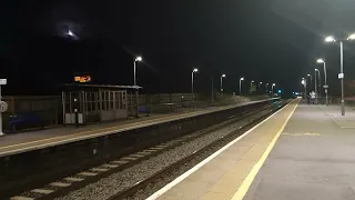 Mac Cam 43007 and 43008 on 1Z44 Swanage to Leeds @ Radley 26-09-2023 19:59