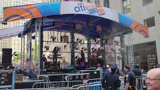 Niall Horan performing at the Today Show Concert Series at Rockefeller Center