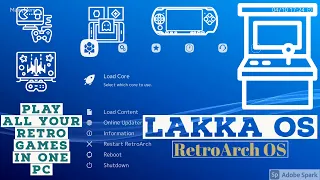 Lakka OS / RetroArch OS Full Installation Tutorial & Gameplay
