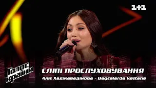 Aliie Khadzhabadinova — "Bagcalarda kestane" — Blind Audition — The Voice Show Season 12