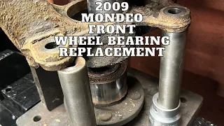 Ford Mondeo Front Wheel Bearing Replacement