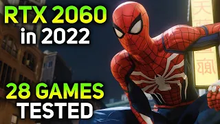 RTX 2060 6GB in 2022 | 28 GAMES at 1080p