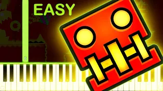 The Seven Seas | GEOMETRY DASH MELTDOWN LEVEL 1 - EASY Piano Tutorial