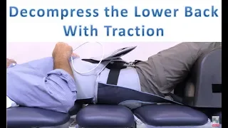 Lower Back Decompression Machine - Lumbar Mechanical Traction