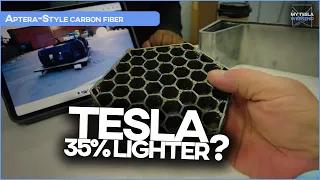 Aptera, Tesla, and ALL CARS can be 35% lighter w/ MORE safety