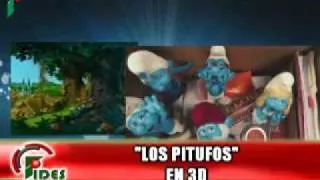 Pitufos en 3D