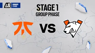 Fnatic vs. Virtus.Pro // Europe League Stage 1 - Day 8 // 2024