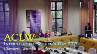 Illawarra Women Leaders on "Gaining the Unexpected" - ACLW's 2017 International Women's Day