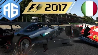 F1 2017 #13 GP DA ITÁLIA - FOI O PIOR ACIDENTE E A CORRIDA MAIS EMOCIONANTE ATÉ AGORA (Português-BR
