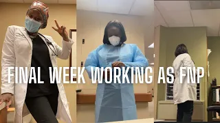 Final week working FNP | I QUIT MY NURSE PRACTITIONER JOB + TESTING POSITIVE FOR C0V!D | Fromcnatonp