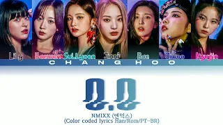 NMIXX - O.O (Color coded lyrics Han/ROM/PT-BR)