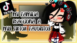 😂Mi familia Reacciona a mis tiktok favoritos 😂//Gacha club//~1/2~