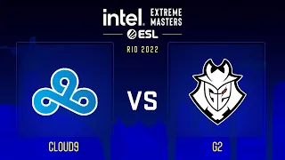 Cloud9 vs G2 | Map 1 Mirage | IEM Road to Rio 2022 Europe RMR A