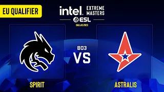 Spirit vs Astralis | Map 1 Nuke | IEM Dallas 2023 Europe CQ