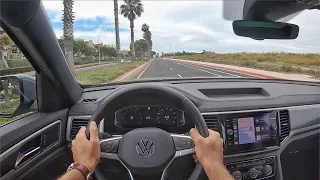 2020 Volkswagen Atlas Cross Sport POV Test Drive (3D Audio)(ASMR)