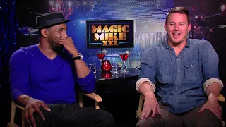 Kathie J Talks with Channing Tatum & Twitch from MAGIC MIKE