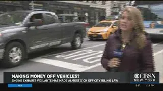 Man Making Money Off Idling Vehicles In NYC