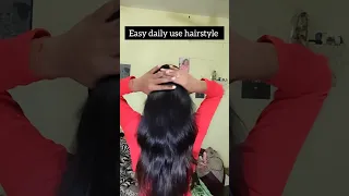 easy hairstyle #easyhairstyle #hairstyleshorts #viralvideo  #hairstyleforeveryday #viralhacks