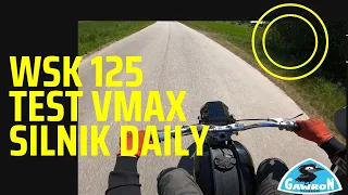 WSK 125 VMAX testowy - silnik zbudowany do jazdy turystycznej :)