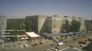 Timelapse 12-07-2020 - Новомосковск, Украина