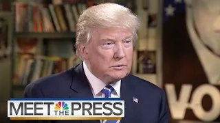 Donald Trump Talks Guns, Mental Illness, ISIS (Full Interview) | Meet The Press | NBC News