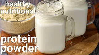 homemade weight loss protein powder in 10 minutes | protein shake recipes | healthy diet recipe