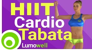 30 Minute HIIT Cardio Tabata Workout for Fat Loss at Home