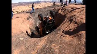 2020 Can-am XRC Flips on Mickey's hot tub (Hell's Revenge Moab)