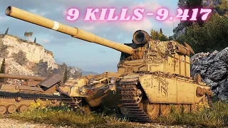 FV4005 Stage II  9 Kills 9.417 Damage  World of Tanks Replays 4K The best tank game