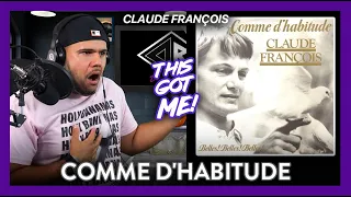 Claude Francois Reaction Comme d'habitude (CAUGHT ME OFF GUARD!!!) | Dereck Reacts