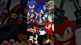 Sonic and Sonic.EXE.[Base] vs. Sonic Universe❗🔥🔥🔥🔥🔥🔥#sonic#sonicexefnf#silver#shadow#shorts