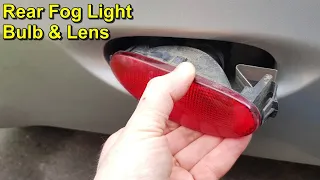 Rear Fog Light Bulb and Lens Change - Peugeot 206 Hatchback