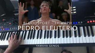 Bloodsport Soundtrack Final Scene Triumph cover played live by Pedro Eleuterio with Yamaha Genos