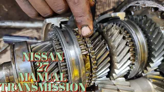 NISSAN 27 MANUAL TRANSMISSION OVERHAUL