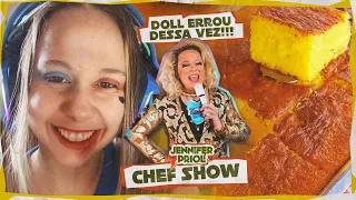 REACT CHEF SHOW - BOLO DE MILHO DE LATINHA | The smallest cake who ever lived