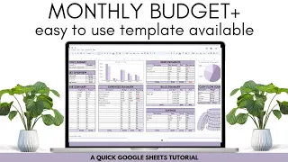 Budget Like a Pro: Create a Monthly Budget Spreadsheet With Me + Template