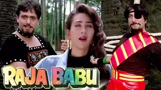 Govinda as Dharam-Veer | Govinda, Karishma Kapoor, Shakti Kapoor | 4K Video | Part 2 - Raja Babu