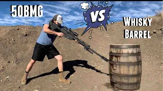 Whisky Barrel Vs 50 BMG