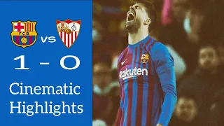 Barcelona vs Sevilla 1-0 | Cinematic Highlights | 3/4/2022 Match