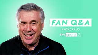 Messi or Ronaldo? | Fan Q&A with Carlo Ancelotti